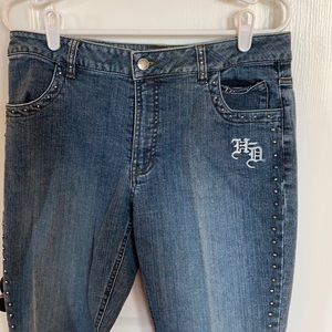 Harley-Davidson Medium Blue Jeans with Decor